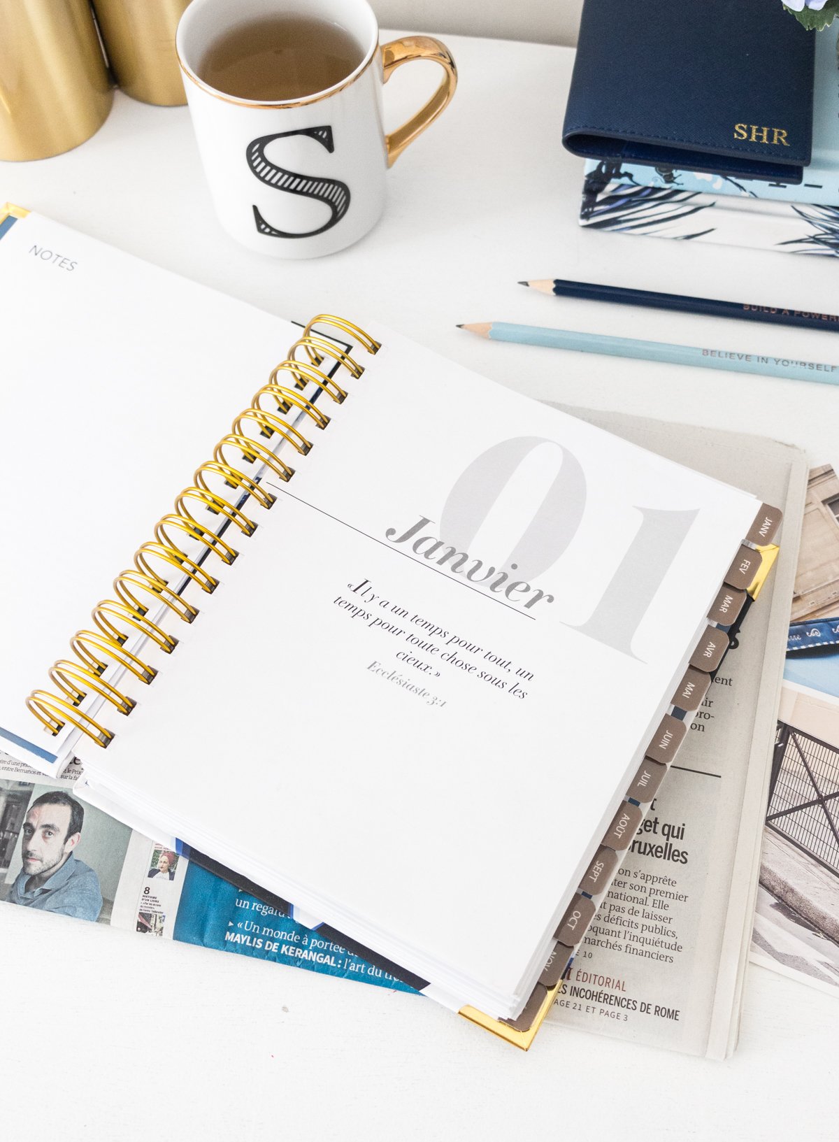 Kit Embrace 2020 - ICONIC STRIPES Planner 2020 - Agenda Chrétien - Embrace Planner