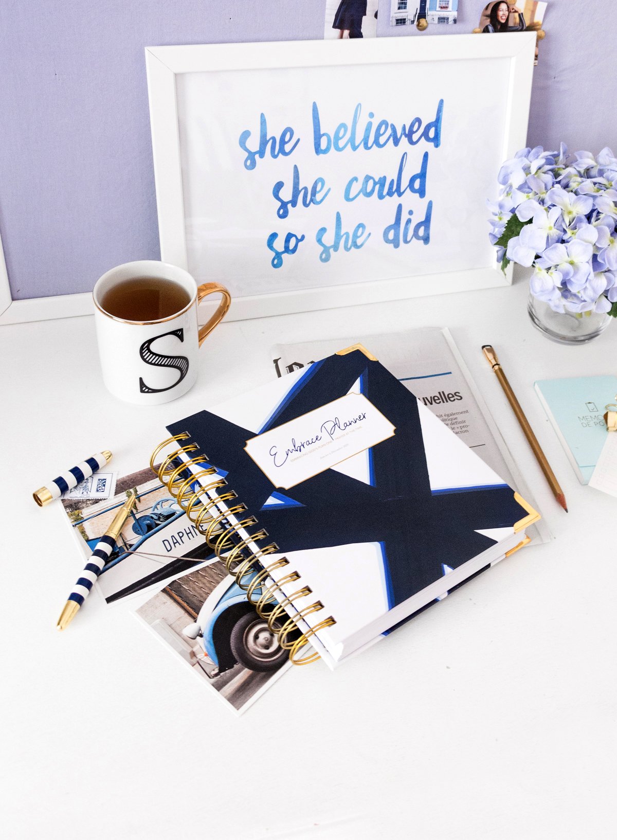 Kit Embrace 2020 - ICONIC STRIPES Planner 2020 - Agenda Chrétien - Embrace Planner