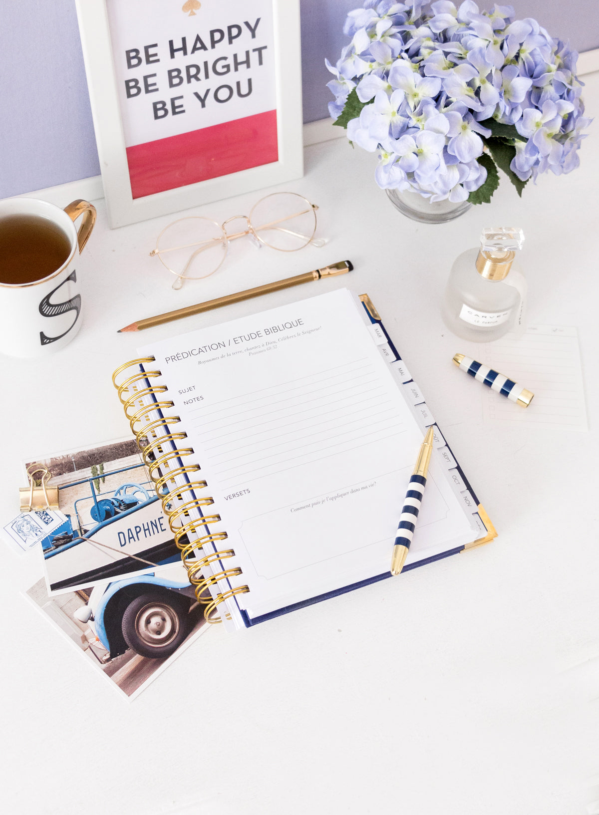 KIT Entrepreneur -  ICONIC STRIPES - Planner Jour 2020 - Embrace Planner